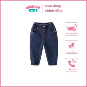 quần jeans lửng cho bé trai