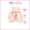 Áo hoodie cho bé chất nỉ hai lớp dày mịn ấm áp in hình Capybara